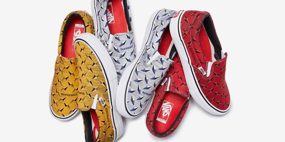 Kolaborasi "Bertabur Diamond" Supreme dan Vans